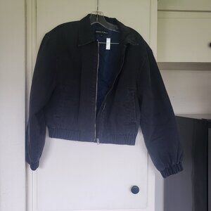 Denim Forum Dark Blue Denim Jacket Size Small